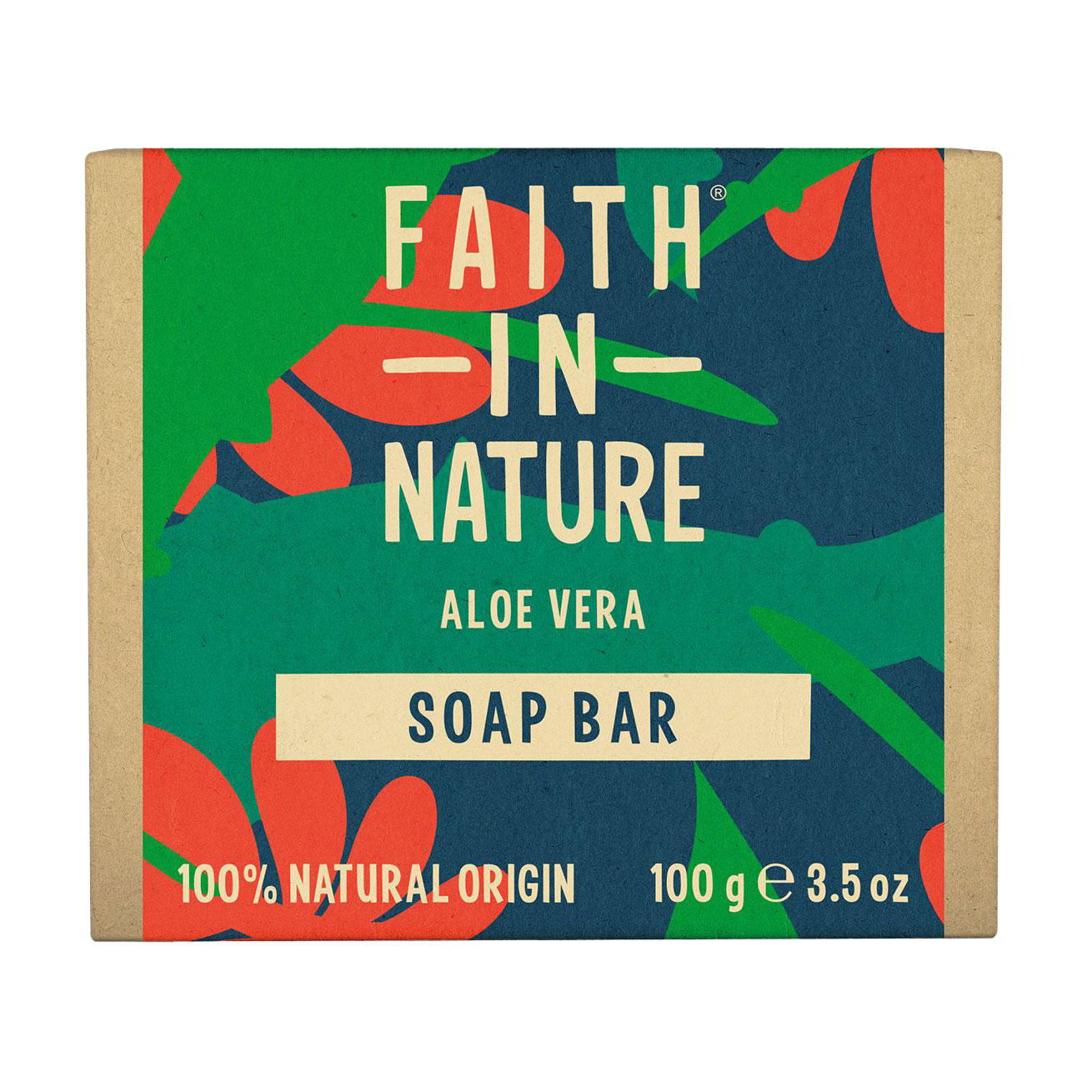 Тверде мило Faith In Nature Aloe Vera Soap Bar з алое вера, 100 г