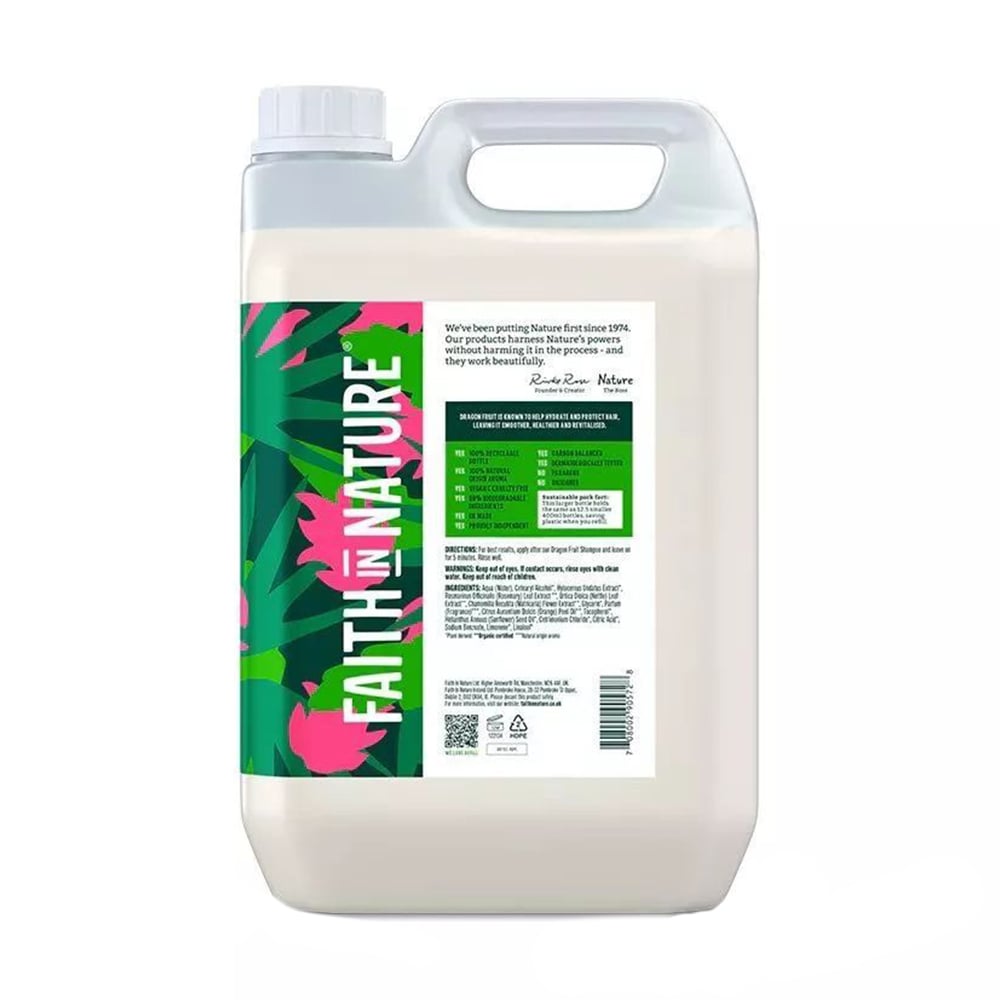 Уцінка! Кондиціонер Faith In Nature Revitalising Conditioner для жирного волосся та шкіри голови, з фруктом дракона, 5 л